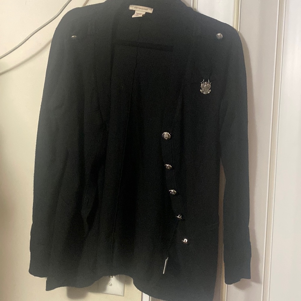 Used black cardigan